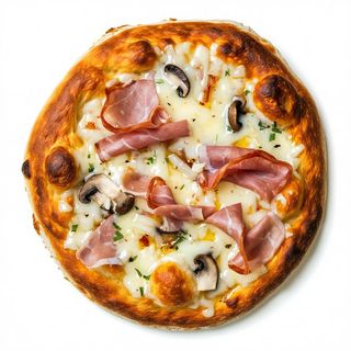 Prosciutto e funghi