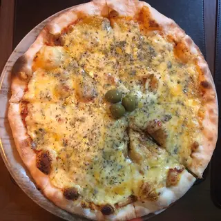 Pizza Quattro formaggi 550 gr