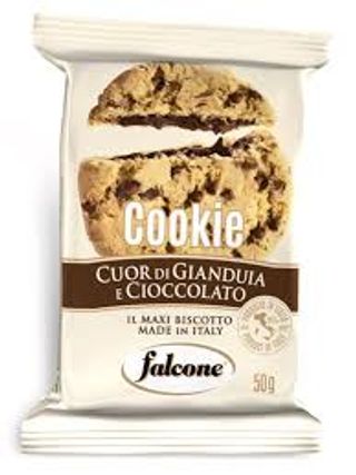 Cookie Falcone Cuor Di Gianduia E Cioccolato