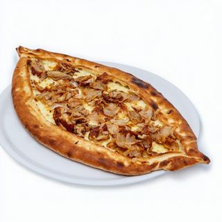 Pide doner kebap e mozzarella