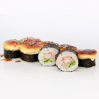 Рол запечений з тигровою креветкою (365г)