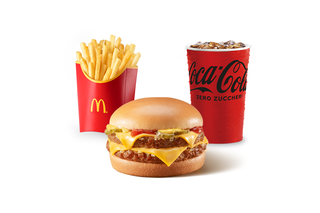 McMenu Double Cheeseburger