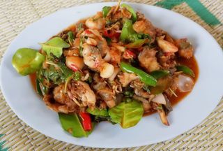 72 Rana in salsa piccante