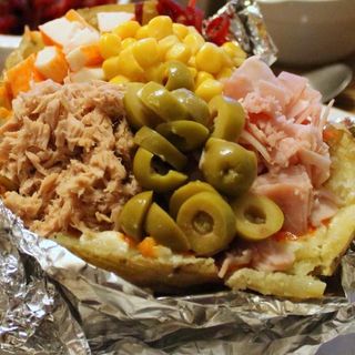 Papa asada Shawarma 