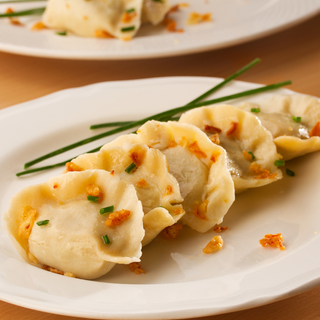 Pierogi z kapustą i grzybami