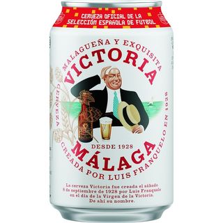 Cerveza victoria lata 33 cl.