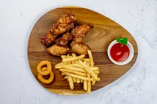 BBQ chicken wings