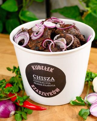 Kubełek szaszłyków ze schabu