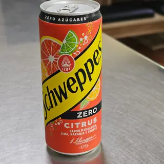 Schweppes zero citrus (mandarina, lima, naranja y pomelo)