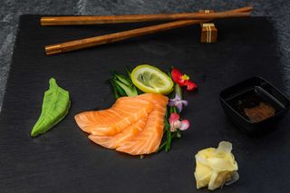 Sashimi somon -