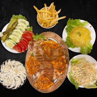 كيلو شاورما دجاج مع الأرز 