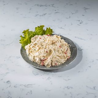 ქათმის სალათი ბოსტნეულით 100გრ