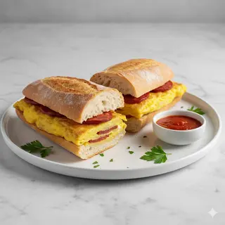 Bocadillo De Tortilla Francesa
