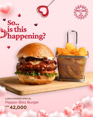 Bliss Pepper burger