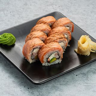 Филадельфия с сочным угрем гриль 8 шт.