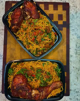 Native Spaghetti, Beans & Protein