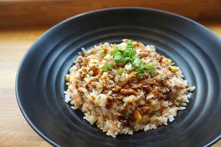 Arroz frito de la casa