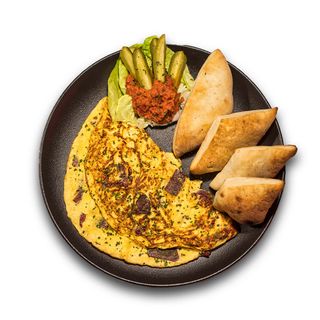 Omlet pršut Mozzarella