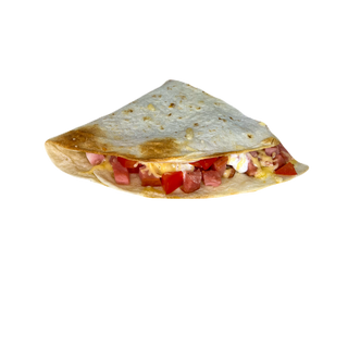 Кесадилья с ветчиной и сыром (полпорции)