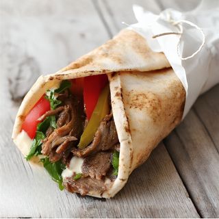 Combo Chawarma Sandwich + Frites + Boisson