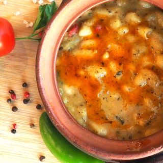 Боб на фурна 350 гр.