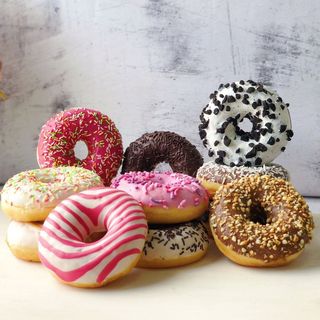 пончики в ассортименте