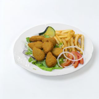 Nuggets De Pollo Con Patatas (Ración)