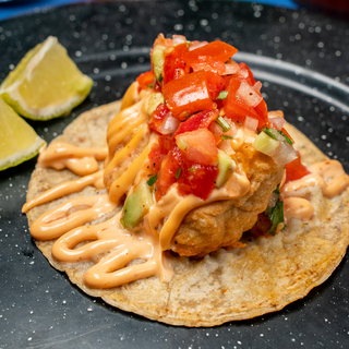 Taco del mar estilo Baja 