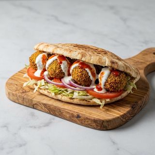 Panino falafel