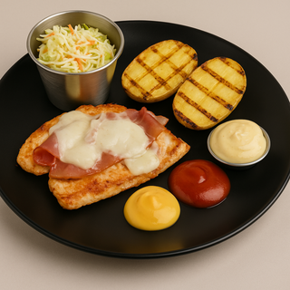 Piept de curcan cu mozzarella si prosciutto crudo 600g