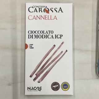 Cioccolato di Modica I.G.P. 60% Gusto Cannella 