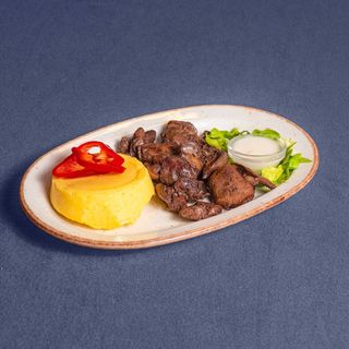 Ficatei de pui la ceaun