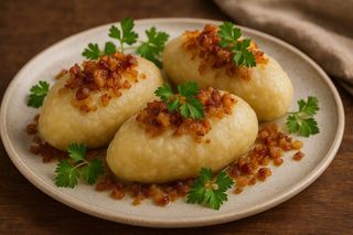 Zestaw kartacze z mięsem