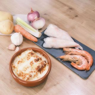 Canelones Gratinados De Rape Y Gambas (6 Uds.)