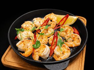 Соковиті тигрові креветки (280g)