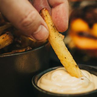 Mayonesa de ajo confitado