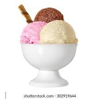 Three scoops