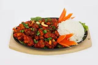 Chicken tikka sizzler
