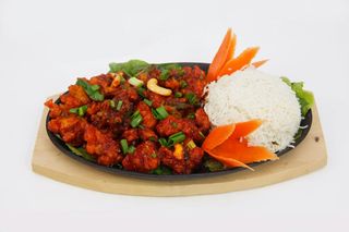 Chicken tikka sizzler