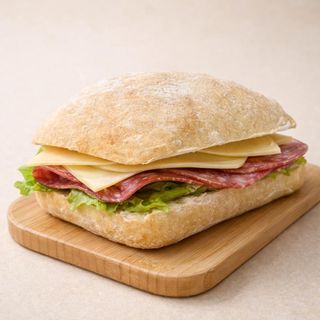 Чіабата салямі-сир