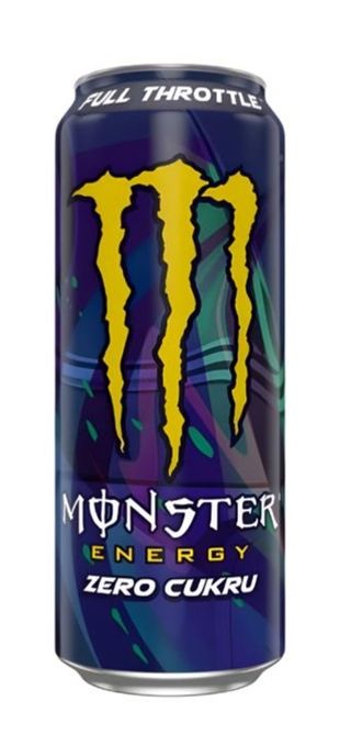 Monster Zero Cukru 0.5l