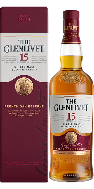 Վիսկի Glenlivet 15YO 0.75լ, , հատ
