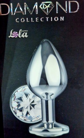 Diamond Collection Joya Anal En Acero Pulido, Quieres Glamour? Talla M