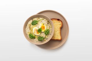 Каша Геркулес с пармезаном