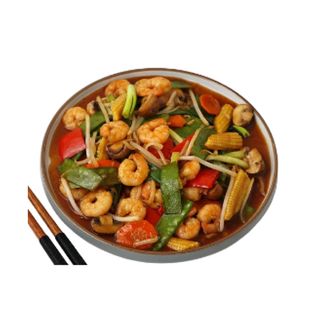 Prawns Chop Suey