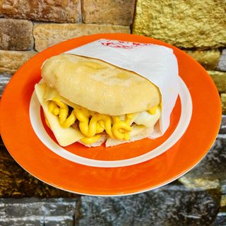 Hamburguesa Mickey Mouse (Pan Redondo)