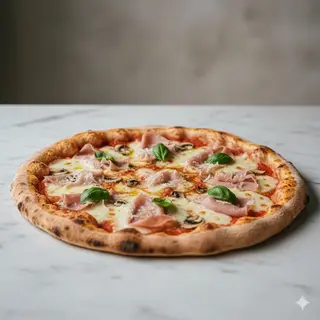 Prosciutto e funghi