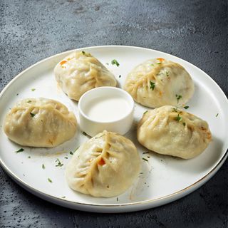 Манты на пару  из баранины