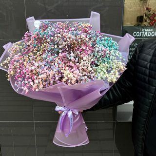 Bukiet z gipsówki 17gal