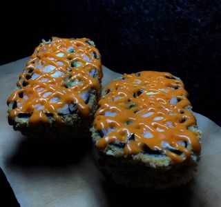 Суші бургер з креветкою